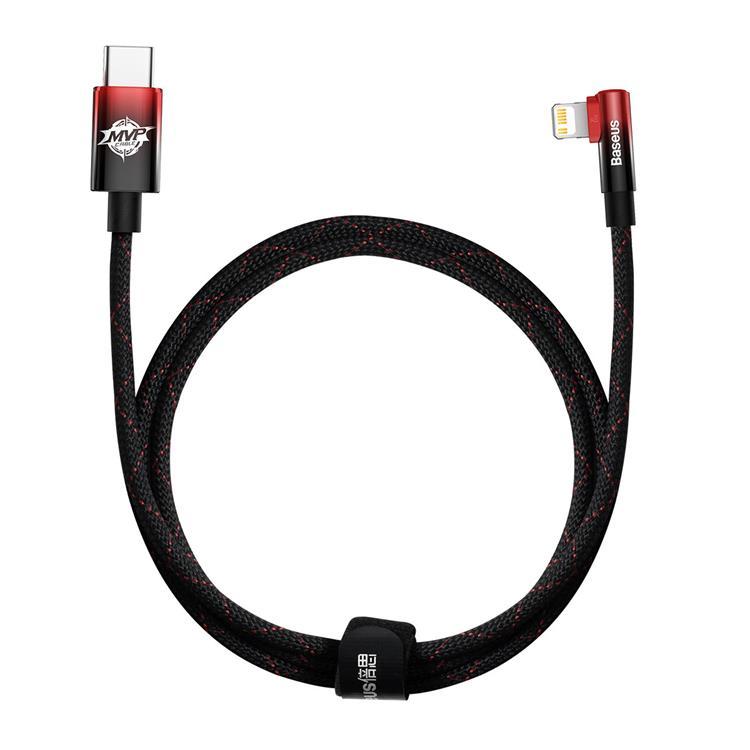Baseus USB-C till Lightning kabel 20W MVP 2 Vinklad 1m | 3541 | AlltMobil