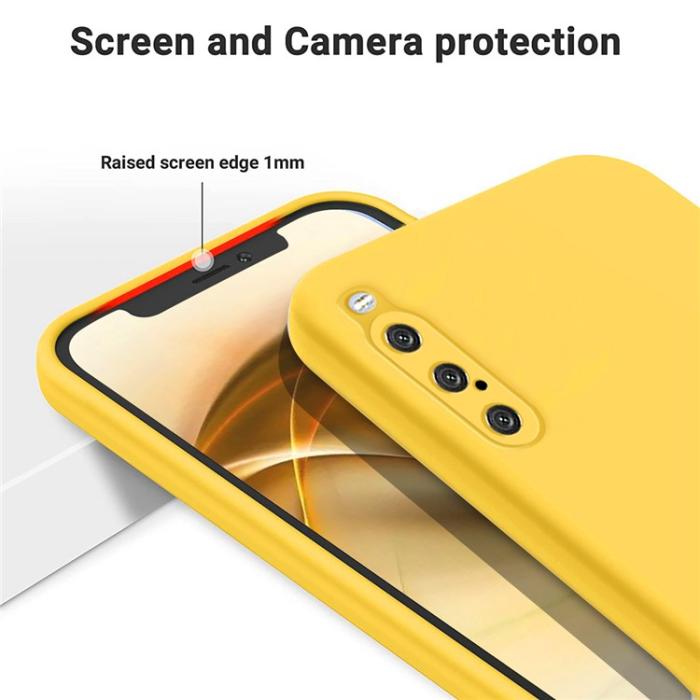 A-One Brand - Sony Xperia 10 V Mobilskal Liquid Silicone - Gul