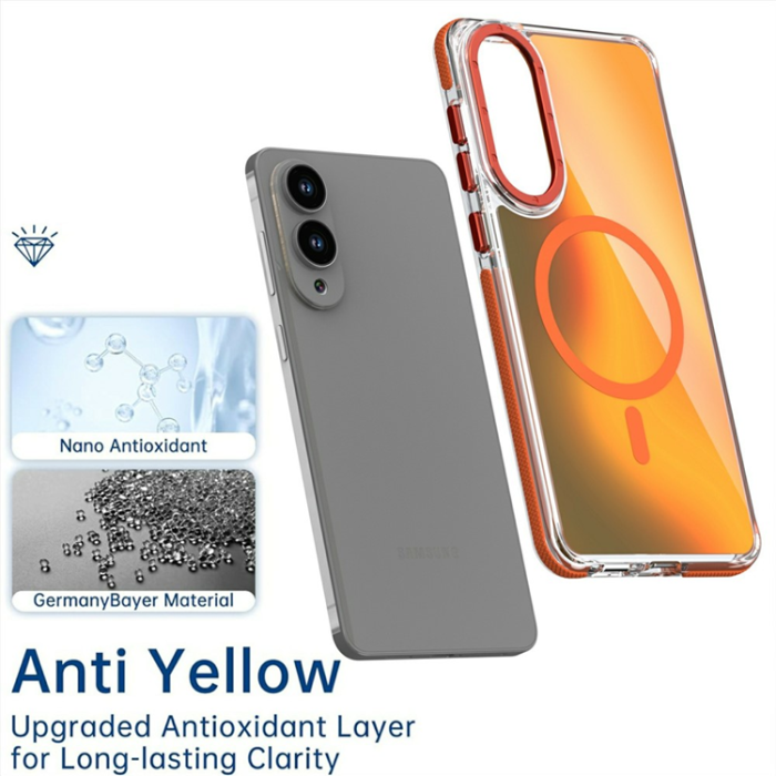 A-One Brand - Galaxy S25 Edge Mobilskal MagSafe Acrylic