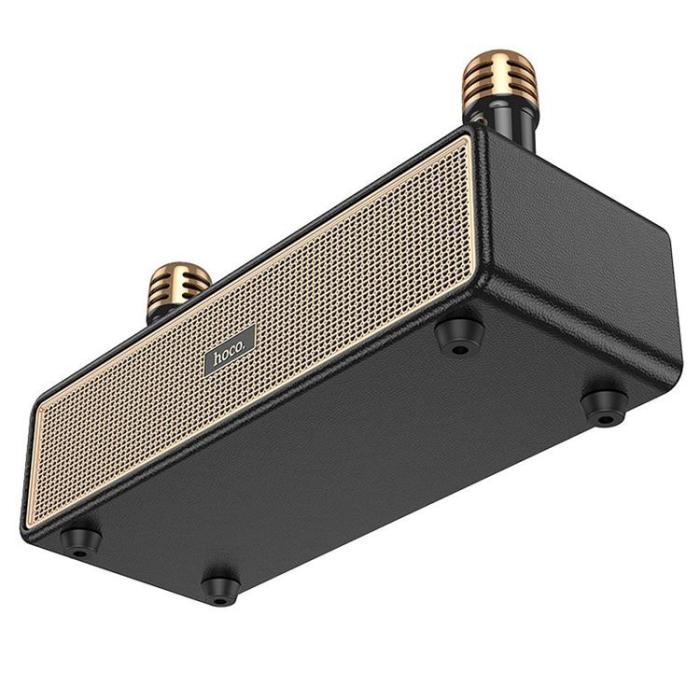 Hoco - Hoco Högtalare Bluetooth + 2 x Trådlösa Mikrofoner BS63 - Svart