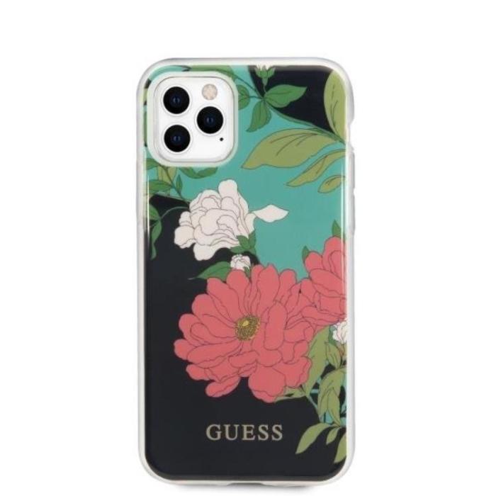 Guess - Guess N ° 1 Flower Collection Skal iPhone 11 Pro - Svart