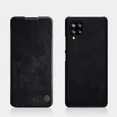 Nillkin - Nillkin Qin L&auml;der Fodral Samsung Galaxy A42 5G - Svart