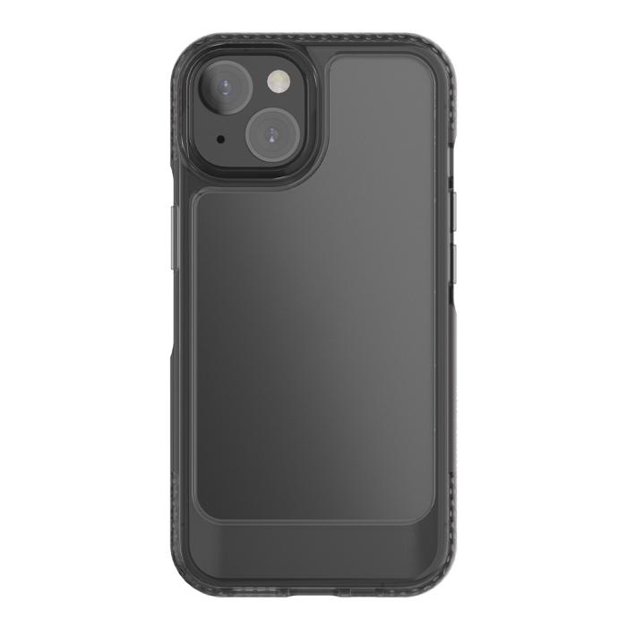 OEM - iPhone 15 Skal Transparent Svart Stöttålig