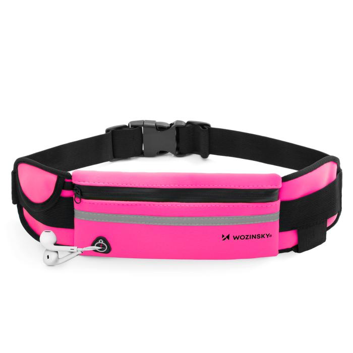 Wozinsky - Wozinsky expanderbart löparbälte/Waistband - Rosa