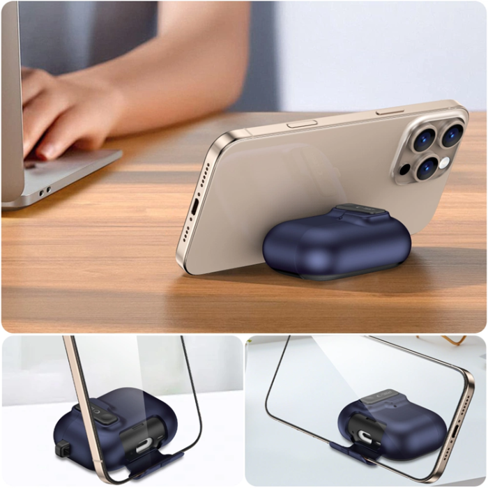 Tech-Protect - Tech-Protect Apple Airpods Pro 3 Skal Slim Hook - Marinblå