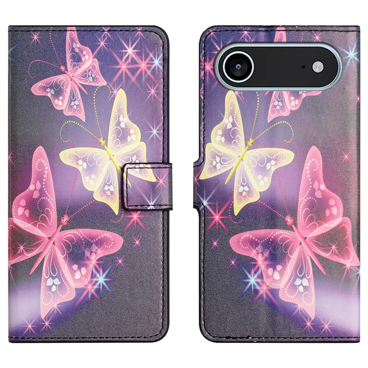 iPhone Air Plånboksfodral Pattern Print - Illusions Fjäril | 2353 | AlltMobil