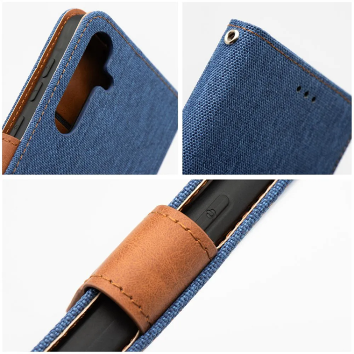OEM - Xiaomi Redmi 14C Plånboksfodral Jeans - Blå