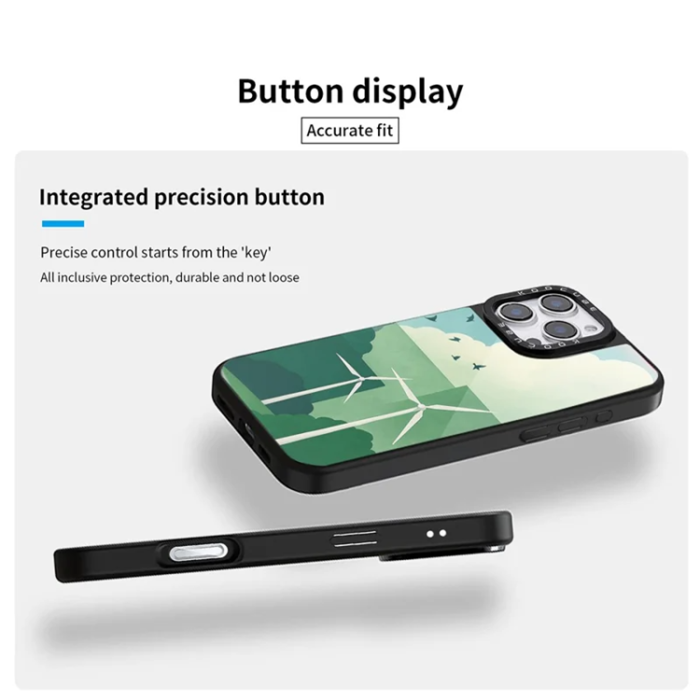 A-One Brand - iPhone 15 Pro Max Mobilskal MagSafe Aluminium Silikon