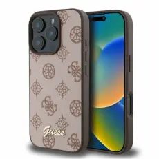 Guess - Guess iPhone 16 Pro Mobilskal MagSafe Peony Script - Brun