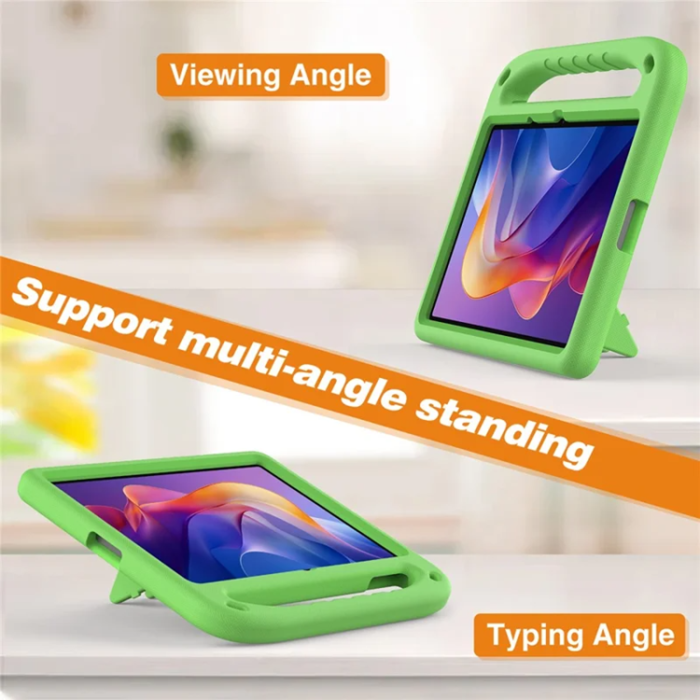 A-One Brand - Xiaomi Redmi Pad 2 Skal EVA Handgrepp Kickstand - Grön