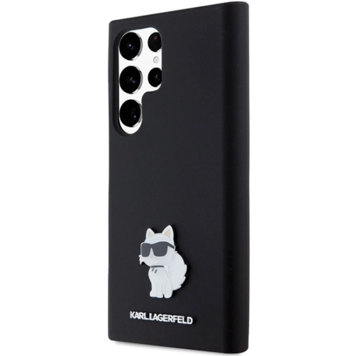 KARL LAGERFELD - Karl Lagerfeld Galaxy S23 Ultra Mobilskal Silikon Choupette