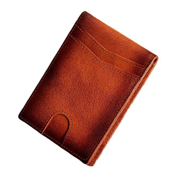 BANYANU - BANYANU Plånbok för Herrar Äkta Läder RFID Blocking N2039M