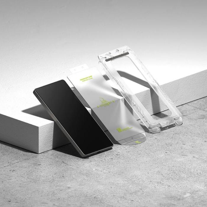 Ringke - [2-Pack] Galaxy S25 Ultra Härdat Glas Skärmskydd Easy Slide