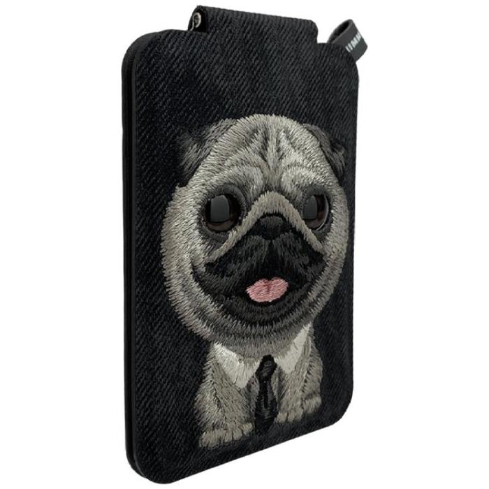 NIMMY - Nimmy MagSafe Korthållare och Mobilställ Big-Eye Cute Pets 2.0 Dog - Svart