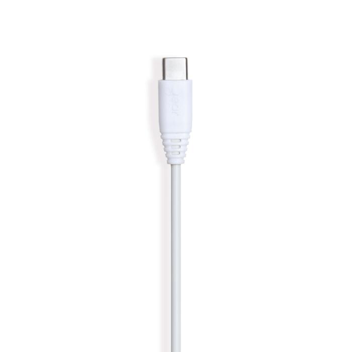 GEAR - GEAR Laddkabel USB-C till USB-A kabel 2.0 0.3m Vit Rund