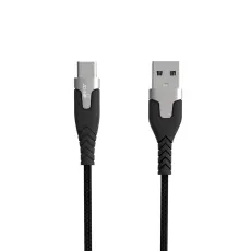 GEAR - GEAR LaddPRO USB-C till USB-A kabel 2.0 1.5m Svart