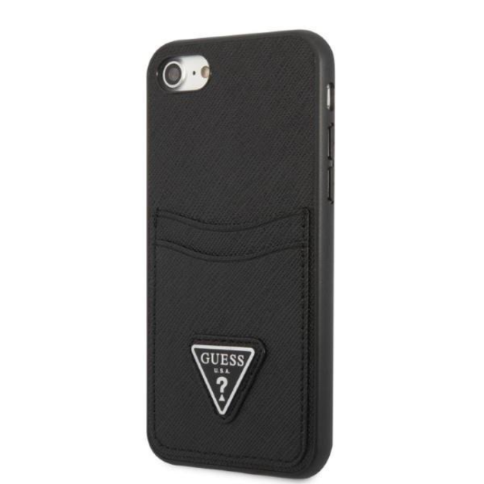 Guess - Guess iPhone 7/8/SE (2020/2022) Mobilskal Saffiano Triangle