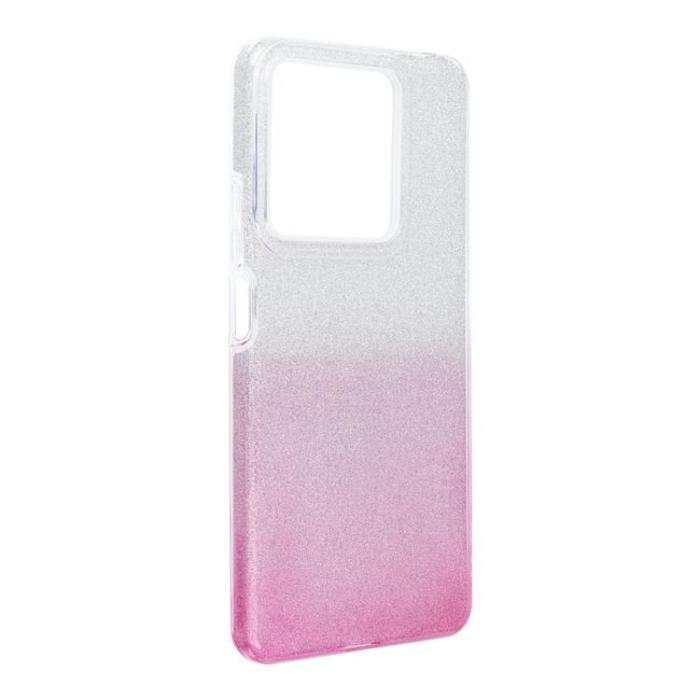 OEM - Xiaomi Redmi Note 13 5G Mobilskal Shining - Transparent/Rosa