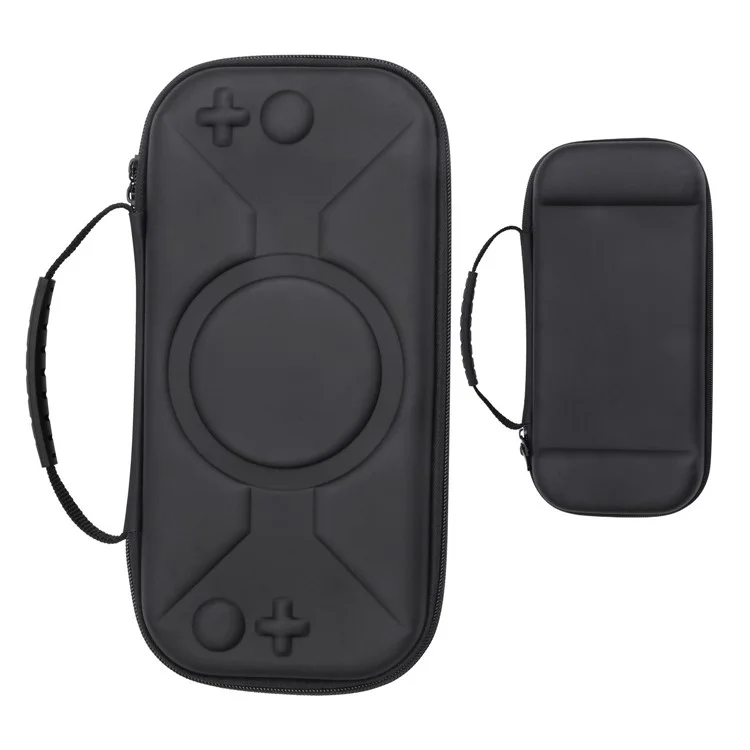 Nintendo Switch 2 Bärväska Handhållen Organizer Läder - Svart | 2353 | AlltMobil