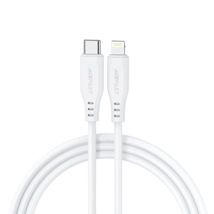 Acefast USB-C till Lightning kabel 30W 1.2m - Vit | 3541 | AlltMobil