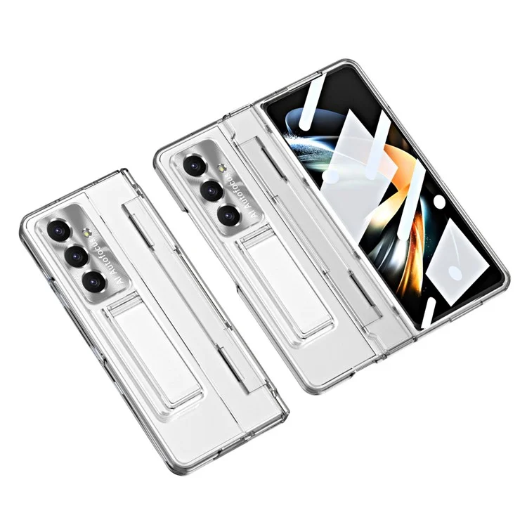 Galaxy Z Fold7 5G Mobilskal med Skärmskydd Hinge - Transparent | 2353 | AlltMobil