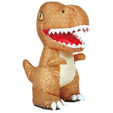 OEM - Uppbl&aring;sbar Dinosaurie 2.4G Fj&auml;rrstyrd Tyrannosaurus Rex Barnleksak - Brun