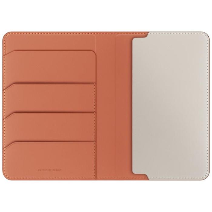 UNIQ - UNIQ Passhållare Plånbok RFID Belmont - Terrakotta Ivory