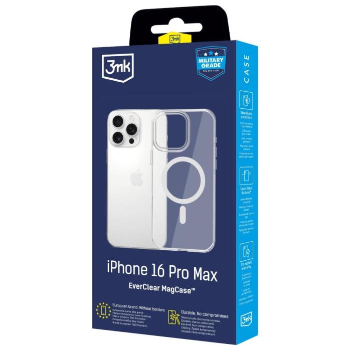 3MK - 3MK iPhone 16 Pro Max Mobilskal MagSafe EverClear