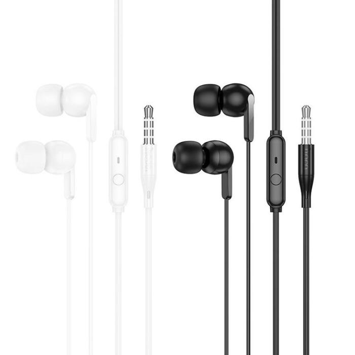 Hoco - Hoco In-Ear Trådbundna Hörlurar Jack 3.5 mm M124 - Svart
