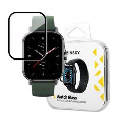 UTGATT5 - Wozinsky Xiaomi Amazfit GTS 2E Watch Härdat Glas Hybrid - Svart