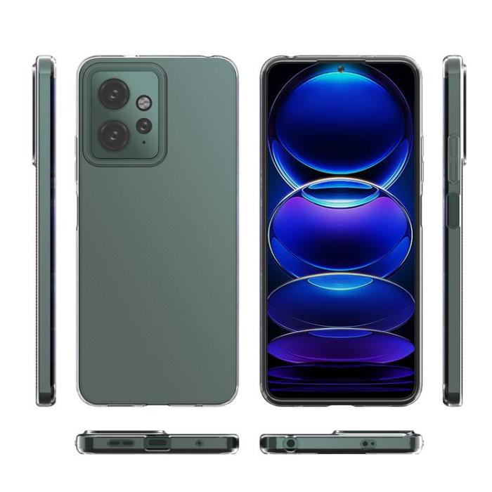 OEM - Xiaomi Redmi Note 12 Mobilskal Ultra Clear 0.5mm - Transparent