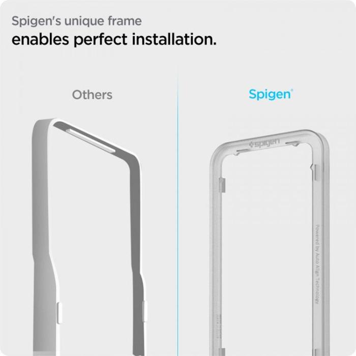 Spigen - Spigen 2-Pack Alm Härdat Glas Skärmskydd Galaxy A53 5G - Clear
