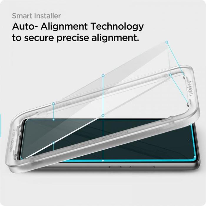 Spigen - Spigen 2-Pack Alm Härdat Glas Skärmskydd Galaxy A53 5G - Clear