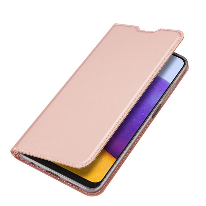 Dux Ducis - Dux Ducis - Skinpro Plånboksfodral Galaxy A22 5g - Rose Guld