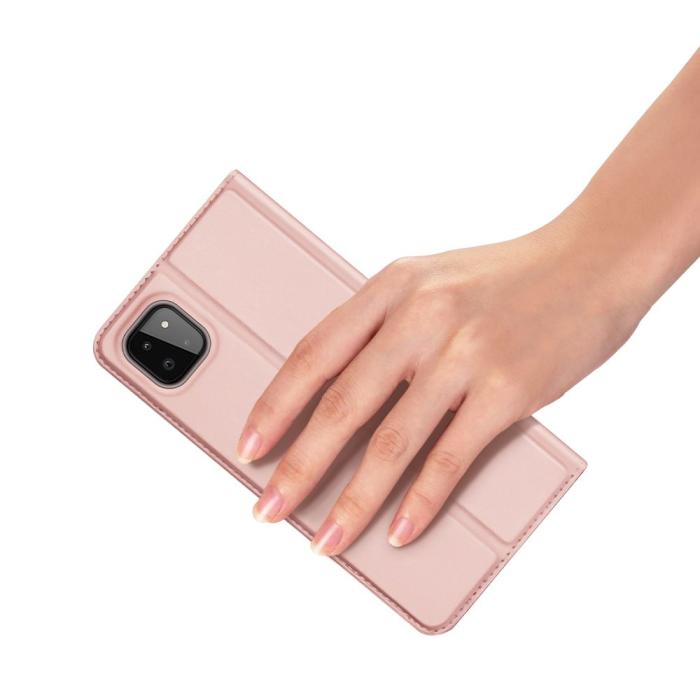 Dux Ducis - Dux Ducis - Skinpro Plånboksfodral Galaxy A22 5g - Rose Guld