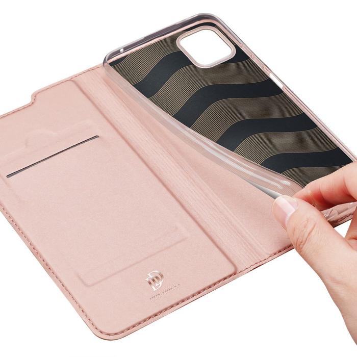 Dux Ducis - Dux Ducis - Skinpro Plånboksfodral Galaxy A22 5g - Rose Guld