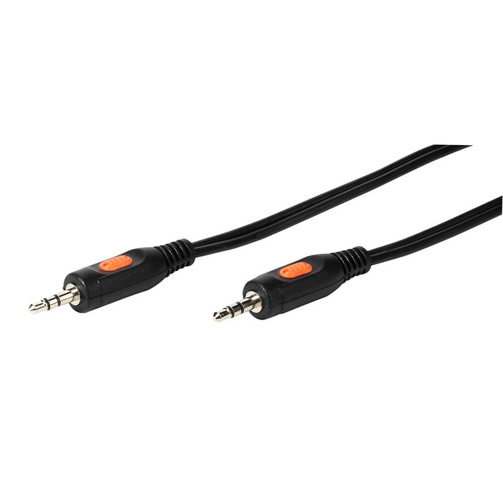 Vivanco Audiokabel, 1x3.5mm Hane 2.5m Svart