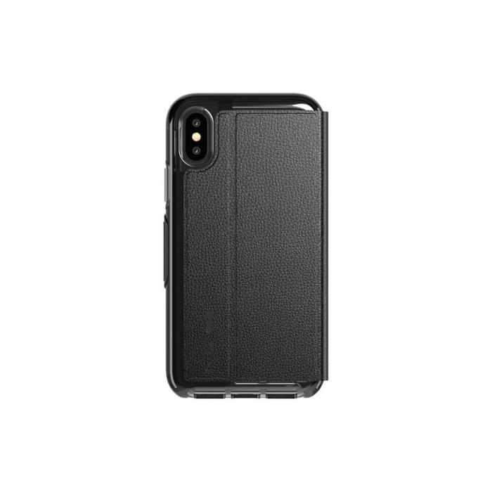 Tech21 - Tech21 Evo Plånboksfodral iPhone X / Xs - Svart