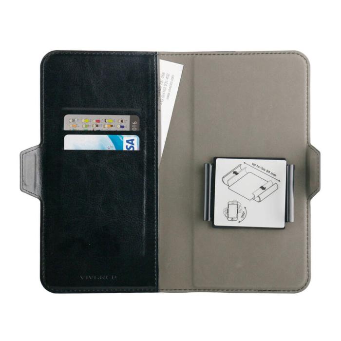 Vivanco - Vivanco Universal Plånboksfodral L 3-kort Svart