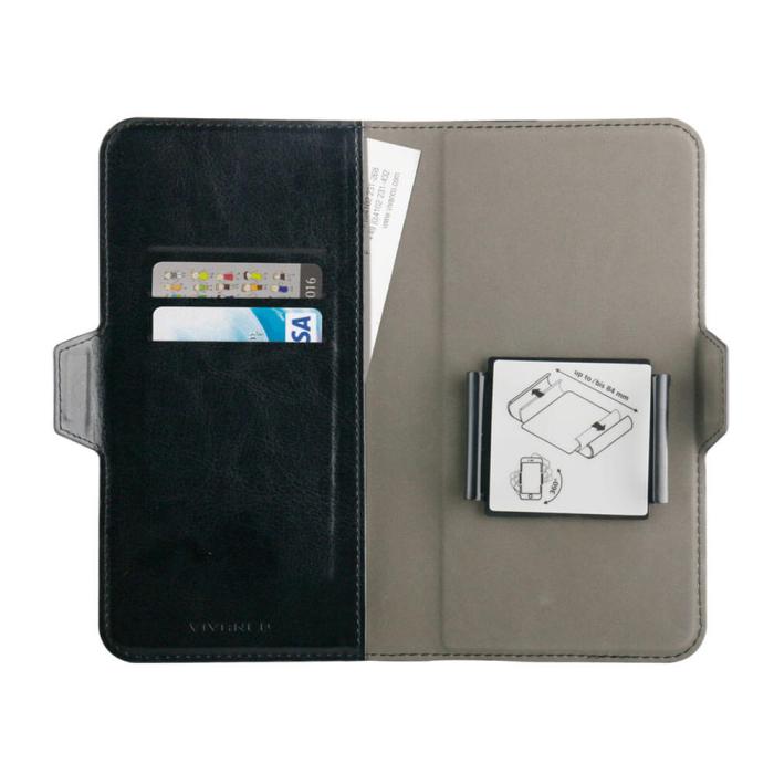 Vivanco - Vivanco Universal Plånboksfodral XL 3-kort Svart