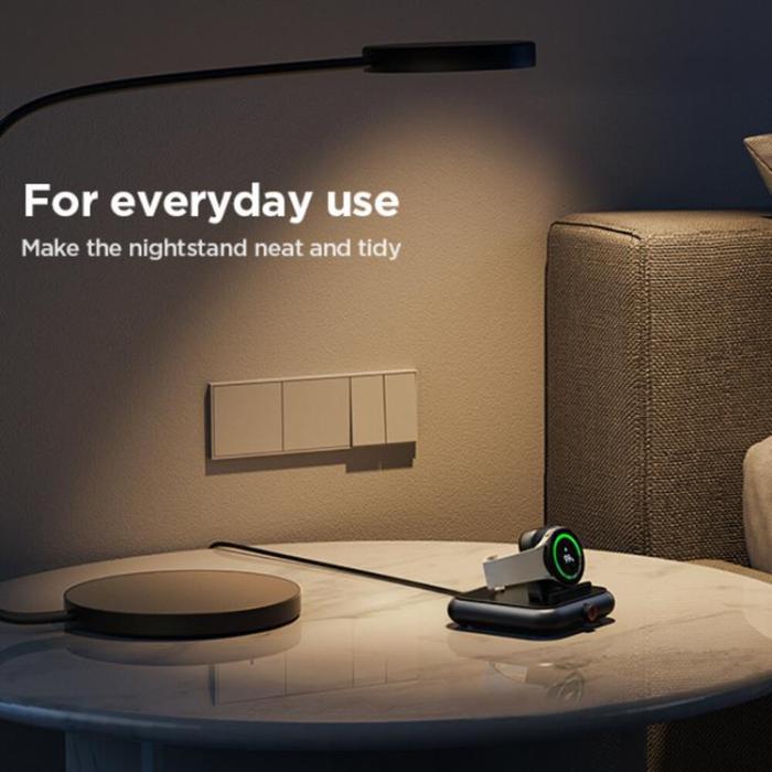Joyroom - Joyroom Trådlös Laddare För Samsung Galaxy Watch - Svart