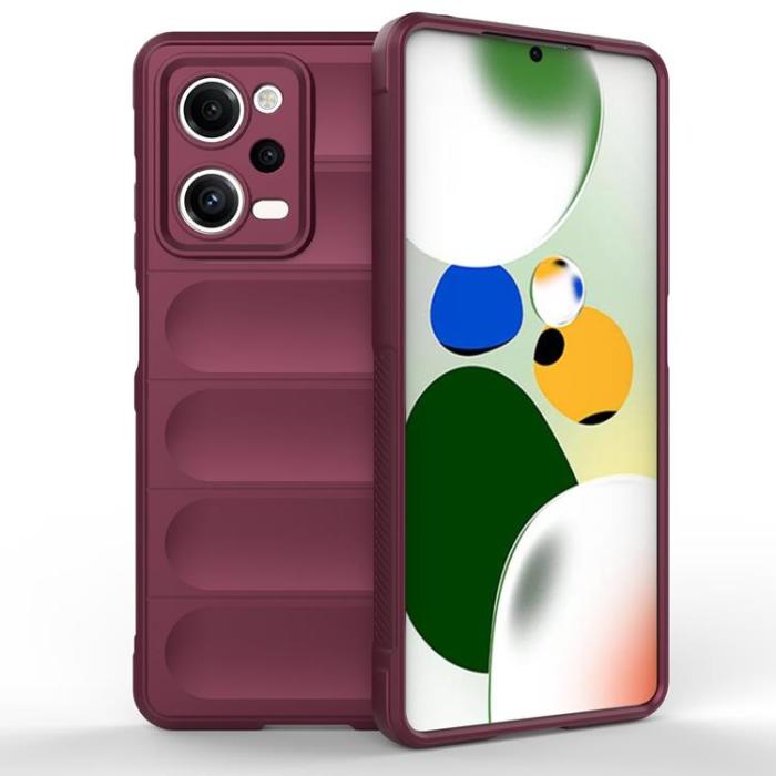 UTGATT - Xiaomi Redmi Note 12 Pro/Poco X5 Pro 5G Mobilskal Magic Lila