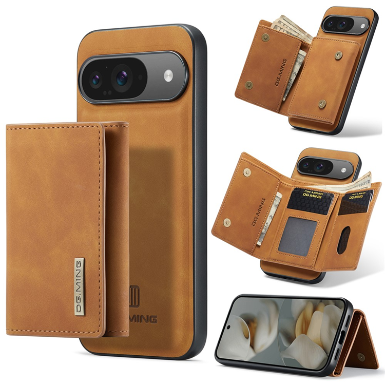 DG.MING Google Pixel 10 Pro/10 Plånboksfodral Detatchable M1 | 2353 | AlltMobil