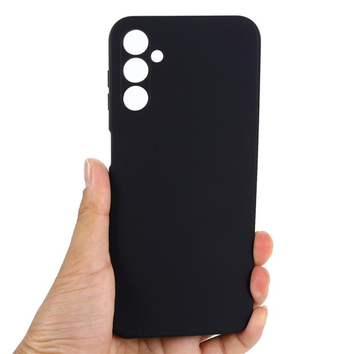 OEM - Galaxy A24 4G Mobilskal Liquid Silicone - Svart