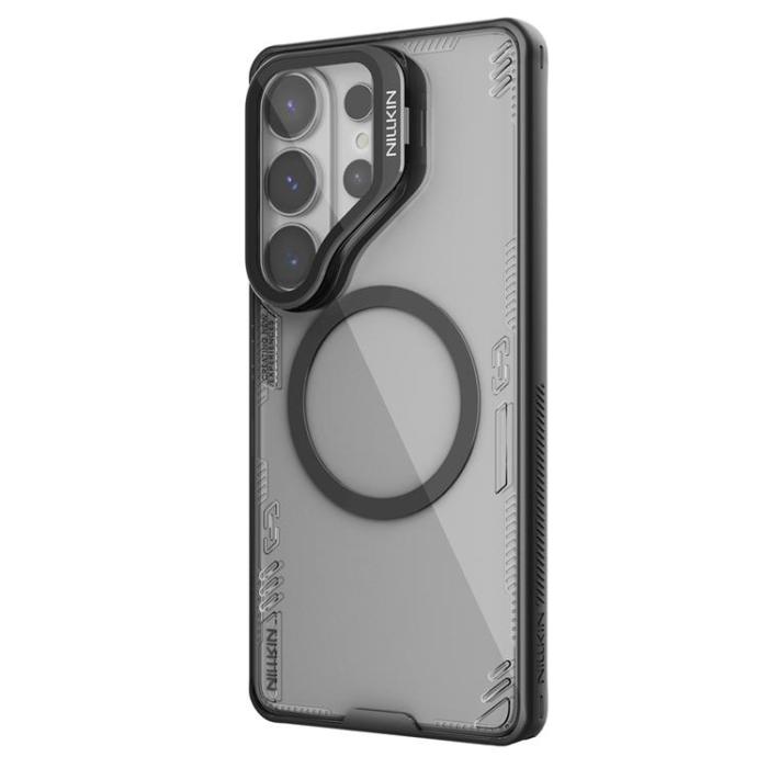 Nillkin - Nillkin Mobilskal för Galaxy S26 Ultra MagSafe Iceblade Prop - Transparent Svart