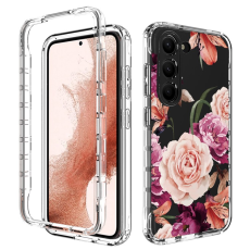 A-One Brand - Galaxy S23 Skal Pattern Printing - Lila Flower
