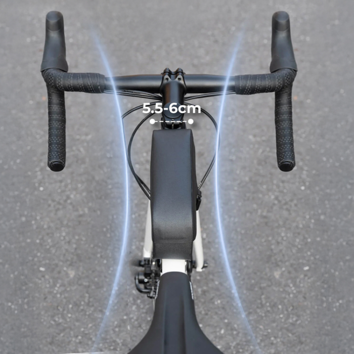 Rockbros - Rockbros Vattentät Cykelramväska med Magnetisk Stängning 0.9L - Röd