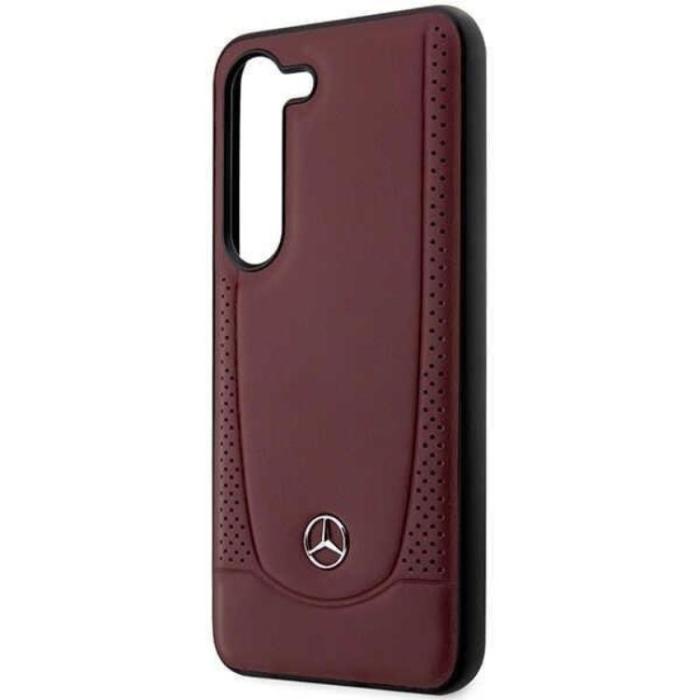 Mercedes - Mercedes Galaxy S23 Plus Skal Läder Urban Bengale - Röd