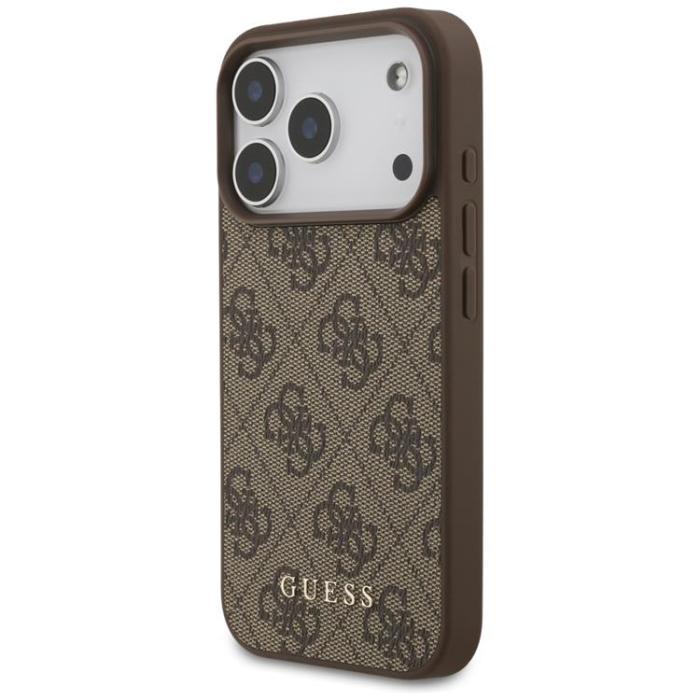 Guess - Guess iPhone 17 Pro Mobilskal 4G Classic - Brun