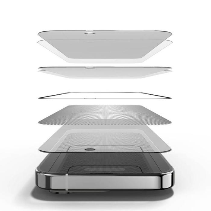 Ringke - Ringke iPhone 15 Pro Härdat Glas Skärmskydd Privacy